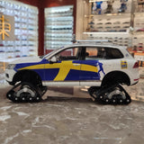[Kyosho] 1:18 Volkswagen 2010 Touareg Snowareg Sweden モデルカー Die-Cast