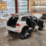 [Kyosho] 1:18 Volkswagen 2010 Touareg Snowareg White Model Car Die-Cast
