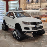[Kyosho] 1:18 Volkswagen 2010 Touareg Snowareg White Model Car Die-Cast