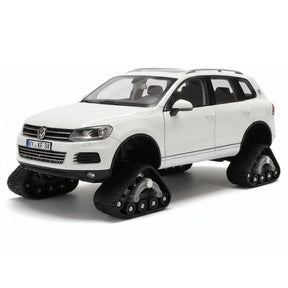 [Kyosho] 1:18 Volkswagen 2010 Touareg Snowareg White Model Car Die-Cast