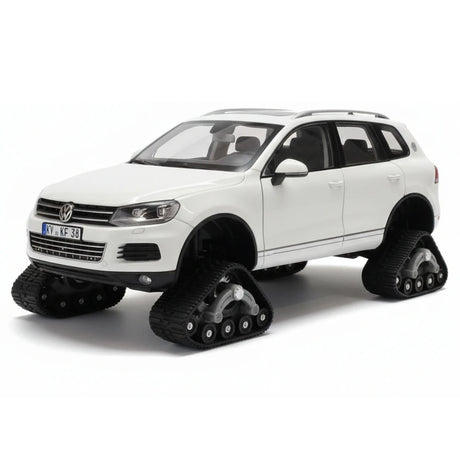 [Kyosho] 1:18 Volkswagen 2010 Touareg Snowareg White Model Car Die-Cast