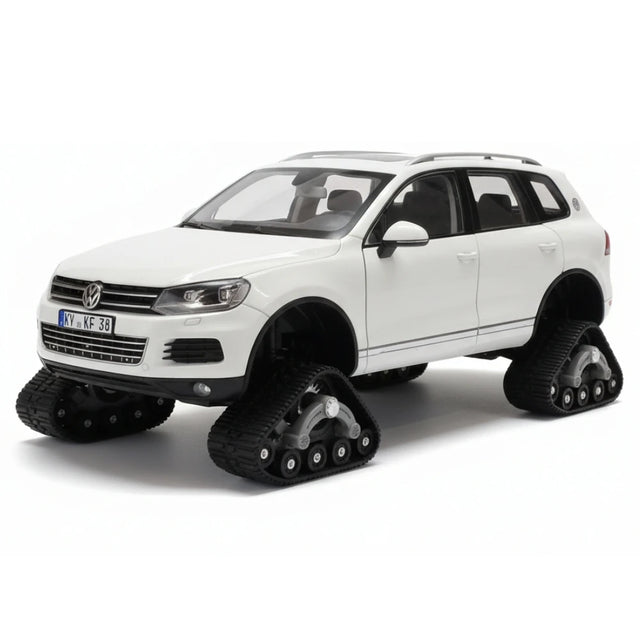 [Kyosho] 1:18 Volkswagen 2010 Touareg Snowareg White Model Car Die-Cast