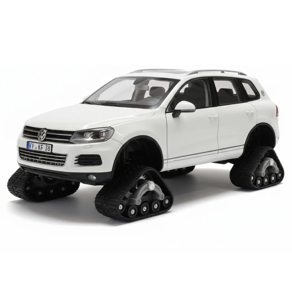[Kyosho] 1:18 Volkswagen 2010 Touareg Snowareg White Model Car Die-Cast