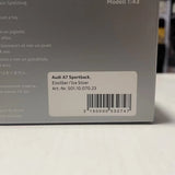[Kyosho] 1:43 Audi 2011 A7 Sportback Silver Model Car Die-Cast