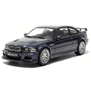 Kyosho BMW 2001 E46 M3 GTR Coupe blauw 1:43 – verzamelmodelauto van gegoten metaal