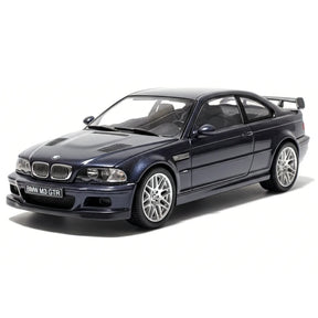 [Kyosho] 1:43 BMW 2001 E46 M3 GTR Coupe blå modellbil Die-Cast