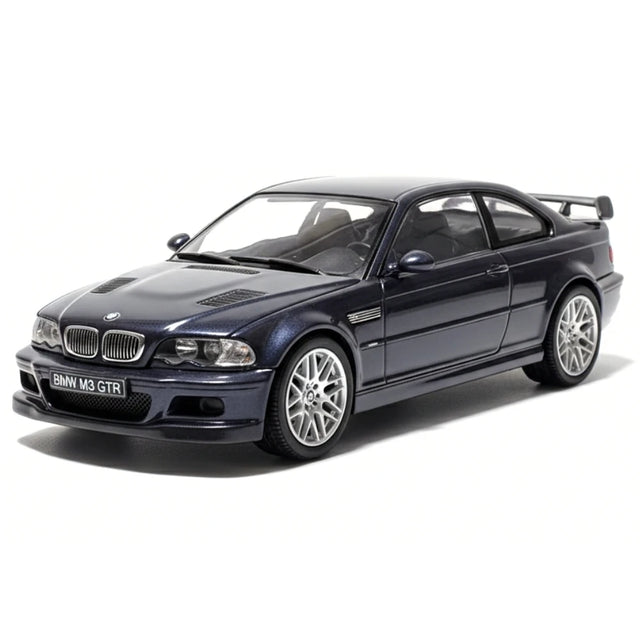 [Kyosho] 1:43 BMW 2001 E46 M3 GTR Coupe blå modellbil Die-Cast