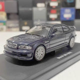 [Kyosho] 1:43 BMW 2001 E46 M3 GTR Coupe blå modellbil Die-Cast