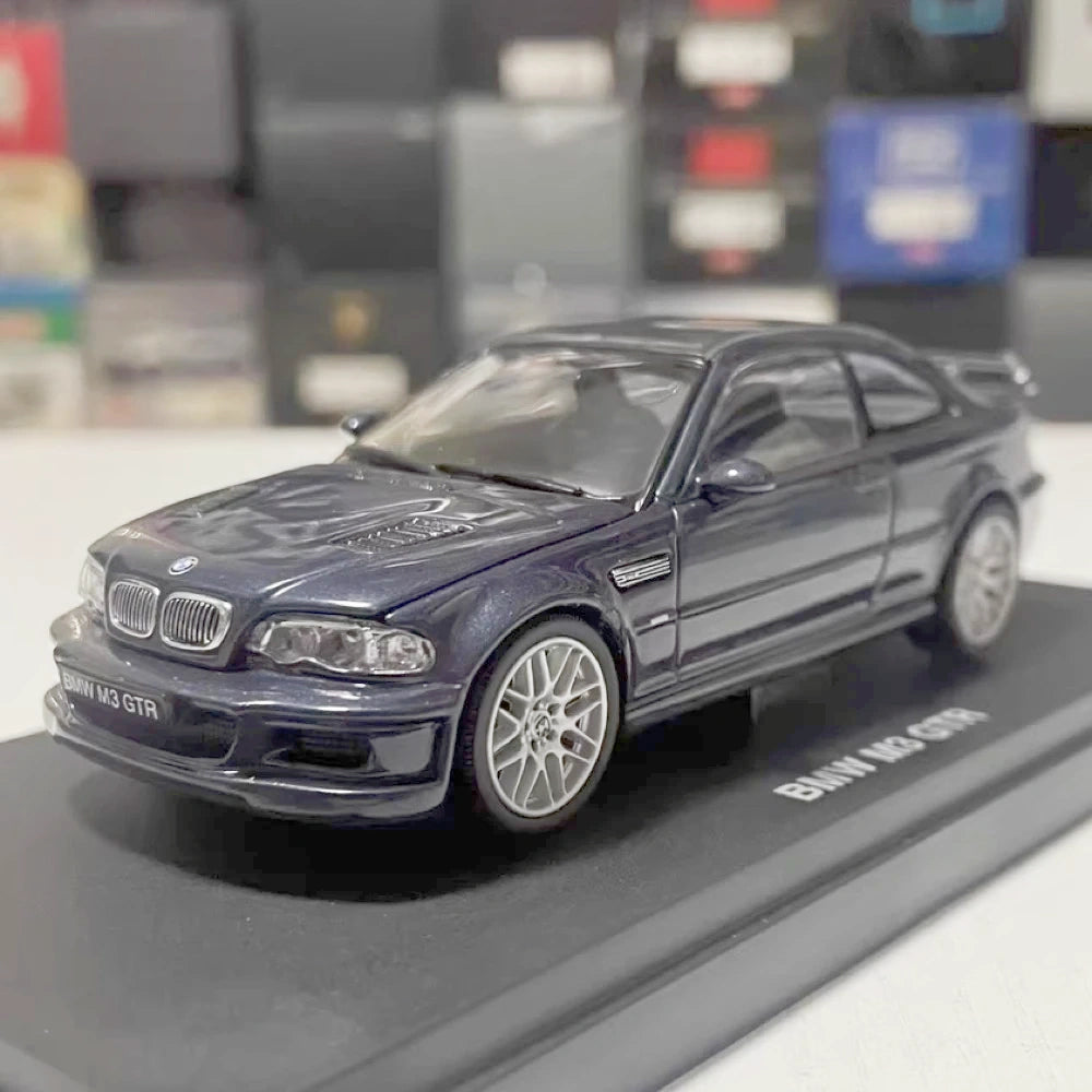 [Kyosho] 1:43 BMW 2001 E46 M3 GTR Coupe Blue Model Car Die-Cast