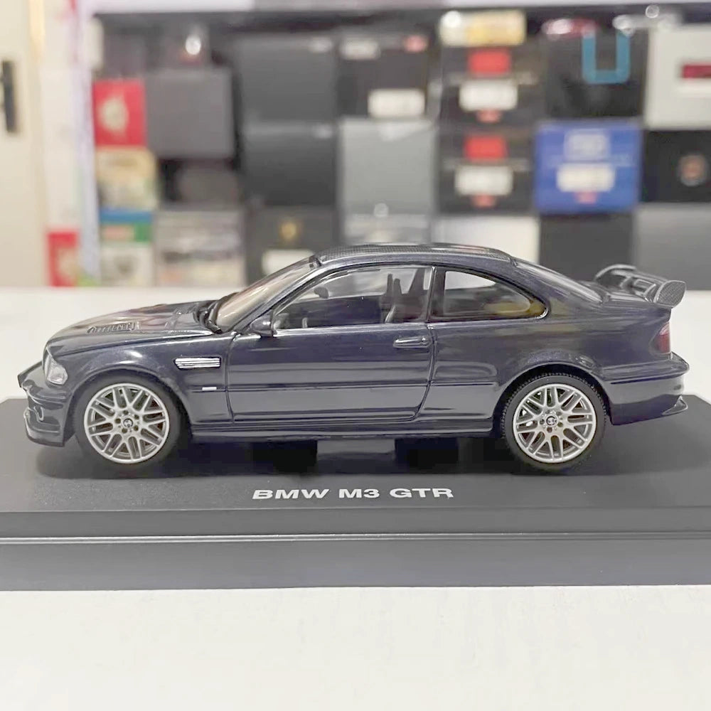 [Kyosho] 1:43 BMW 2001 E46 M3 GTR Coupe Blue Model Car Die-Cast