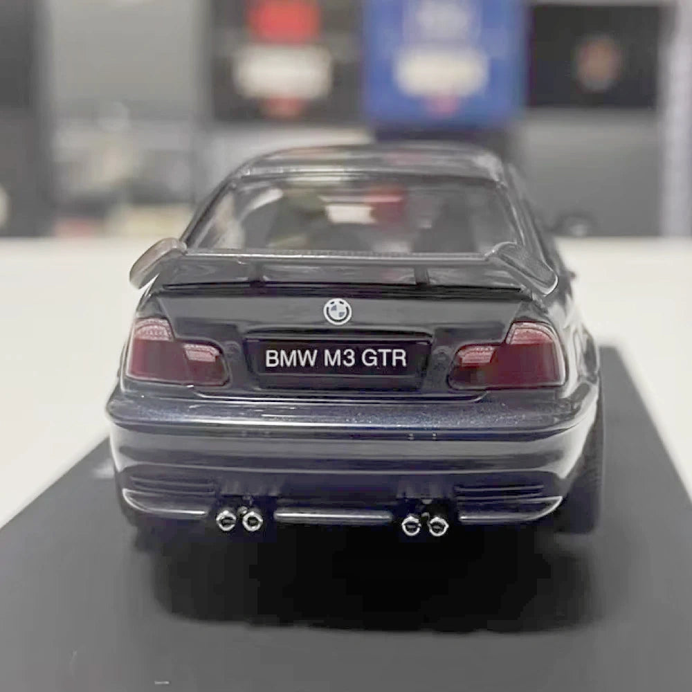 [Kyosho] 1:43 BMW 2001 E46 M3 GTR Coupe blå modellbil Die-Cast