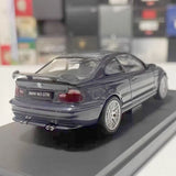 [Kyosho] 1:43 BMW 2001 E46 M3 GTR Coupe blå modellbil Die-Cast
