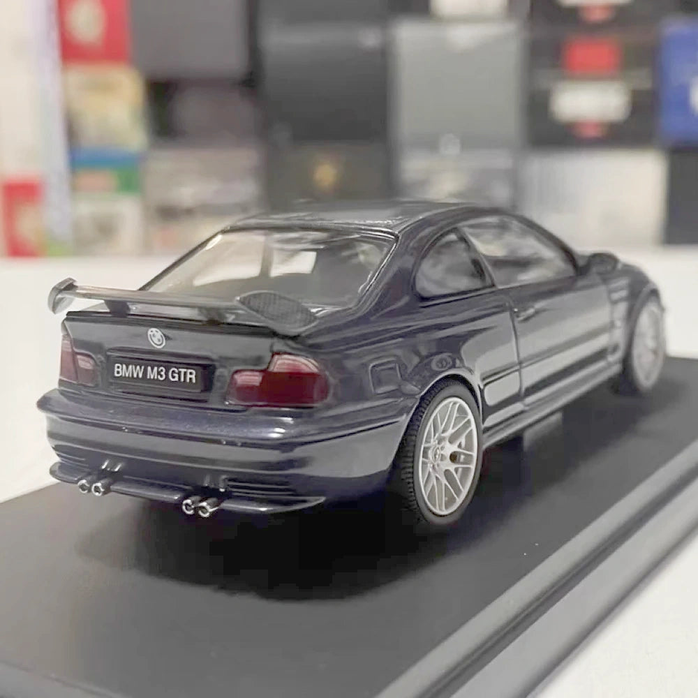 [Kyosho] 1:43 BMW 2001 E46 M3 GTR Coupe Blue Model Car Die-Cast