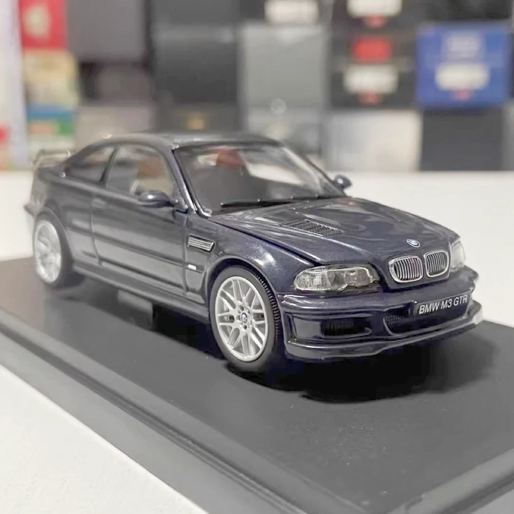 [Kyosho] 1:43 BMW 2001 E46 M3 GTR Coupe Blue Model Car Die-Cast