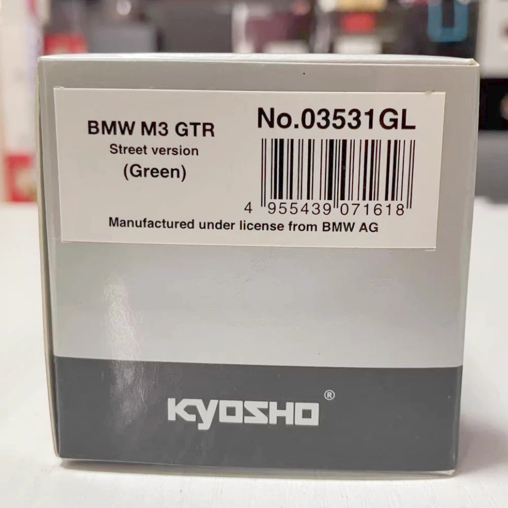 [Kyosho] 1:43 BMW 2001 E46 M3 GTR Coupe グリーン モデルカー Die-Cast
