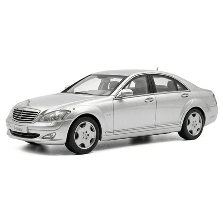 [Kyosho] 1:43 Mercedes-Benz 2006 S600 Guard V221 Silver Model Car Die-Cast