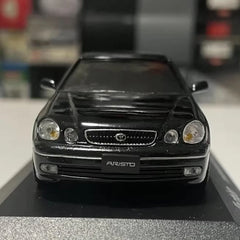 [Kyosho] 1:43 Toyota 1997 Aristo V300 Vertex JZS161 Black Model Car Die-Cast