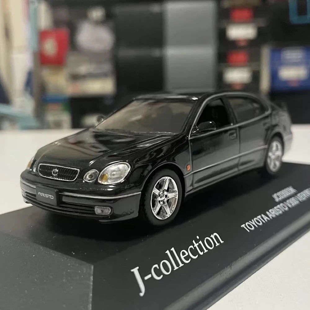 [Kyosho] 1:43 Toyota 1997 Aristo V300 Vertex JZS161 Black Model Car Die-Cast