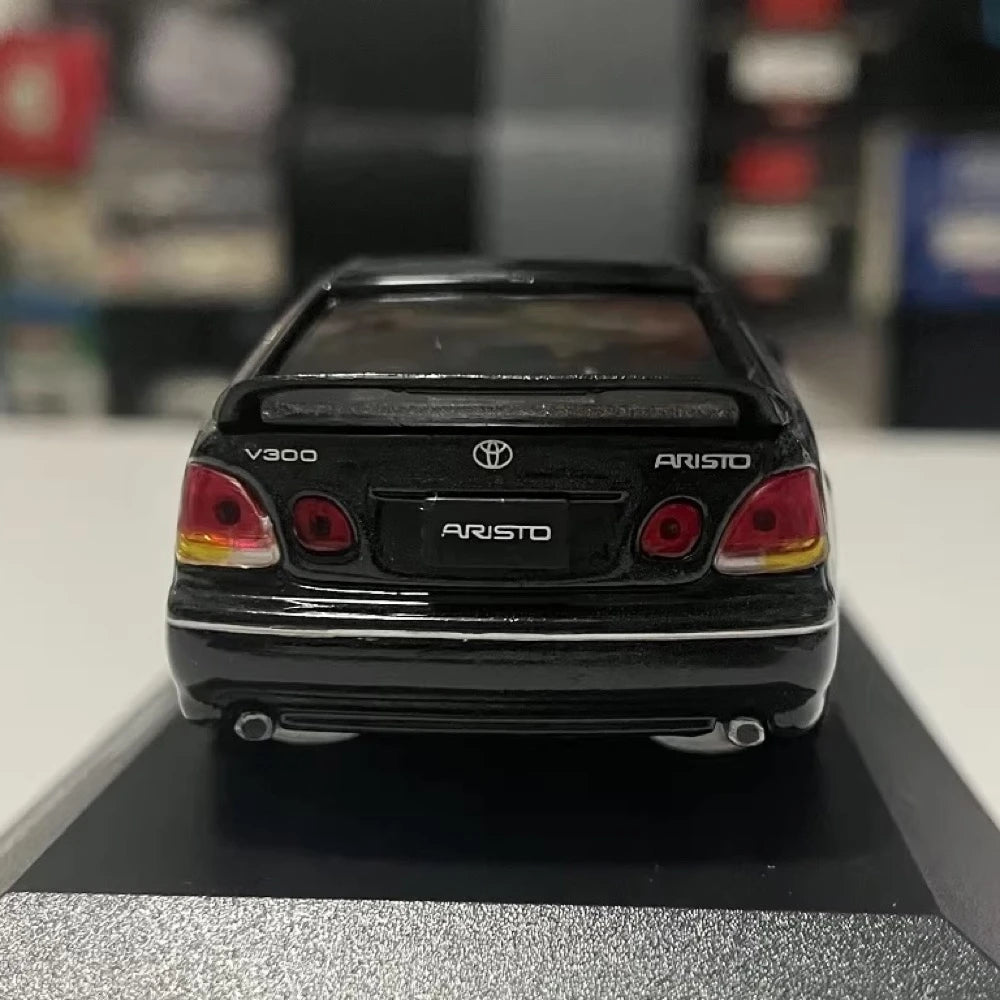 [Kyosho] 1:43 Toyota 1997 Aristo V300 Vertex JZS161 Black Model Car Die-Cast