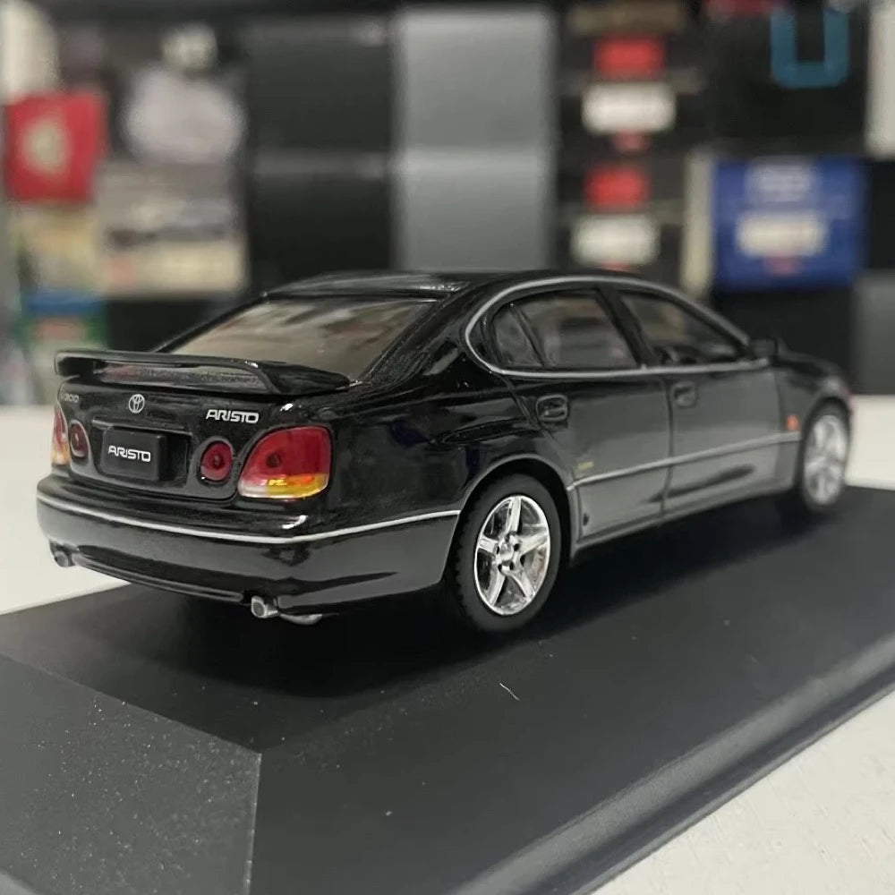 [Kyosho] 1:43 Toyota 1997 Aristo V300 Vertex JZS161 noir voiture miniature Die-Cast
