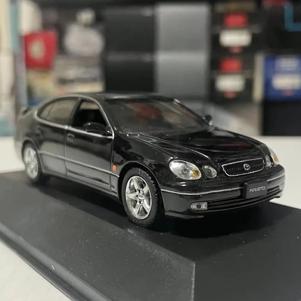 [Kyosho] 1:43 Toyota 1997 Aristo V300 Vertex JZS161 Black Model Car Die-Cast