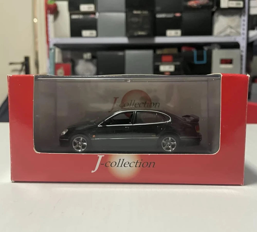 [Kyosho] 1:43 Toyota 1997 Aristo V300 Vertex JZS161 Black Model Car Die-Cast