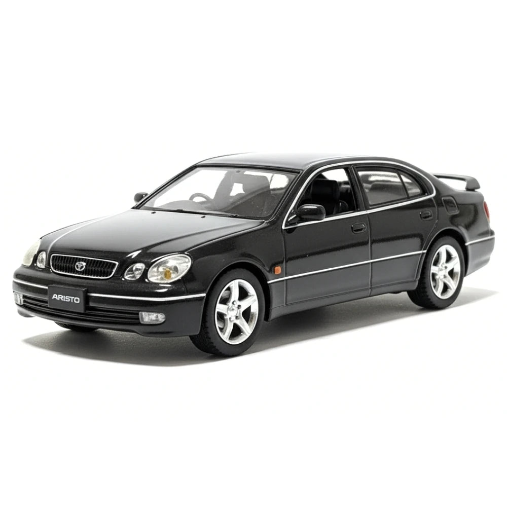 [Kyosho] 1:43 Toyota 1997 Aristo V300 Vertex JZS161 noir voiture miniature Die-Cast