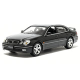 [Kyosho] 1:43 Toyota 1997 Aristo V300 Vertex JZS161 noir voiture miniature Die-Cast