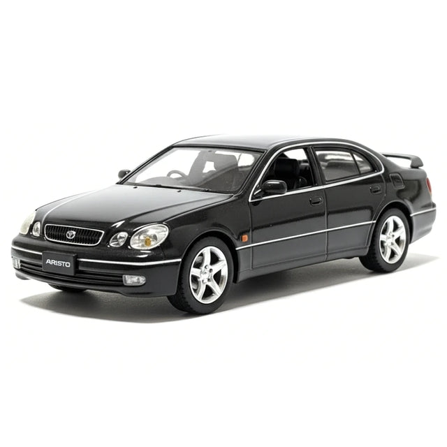 [Kyosho] 1:43 Toyota 1997 Aristo V300 Vertex JZS161 noir voiture miniature Die-Cast