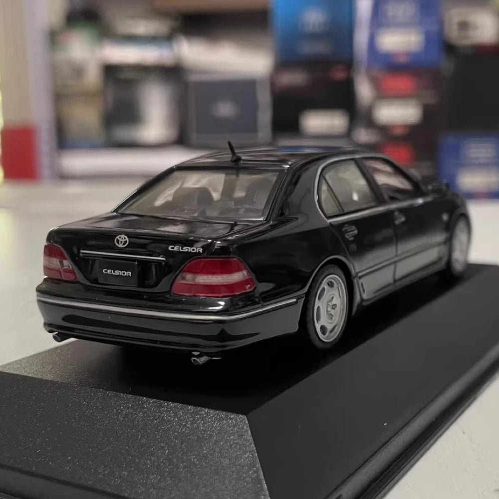 [Kyosho] 1:43 Toyota 2001 Celsior UCF30 Black Model Car Die-Cast