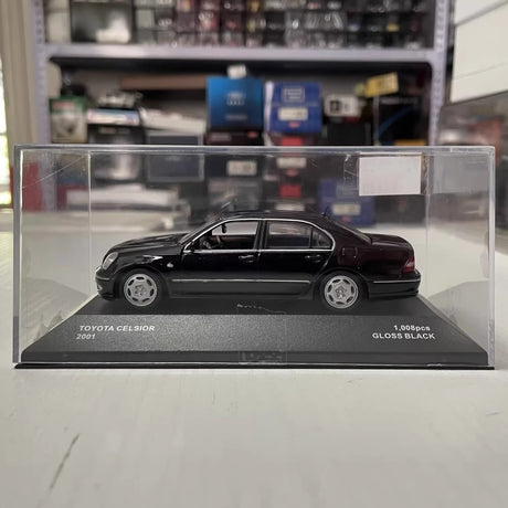 [Kyosho] 1:43 Toyota 2001 Celsior UCF30 Black Model Car Die-Cast