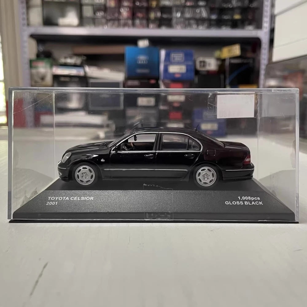[Kyosho] 1:43 Toyota 2001 Celsior UCF30 Black Model Car Die-Cast
