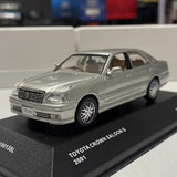 [Kyosho] 1:43 Toyota 2001 Crown S170 Silver Model Car Die-Cast