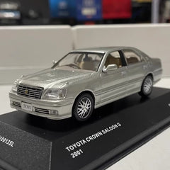 [Kyosho] 1:43 Toyota 2001 Crown S170 Silver Model Car Die-Cast