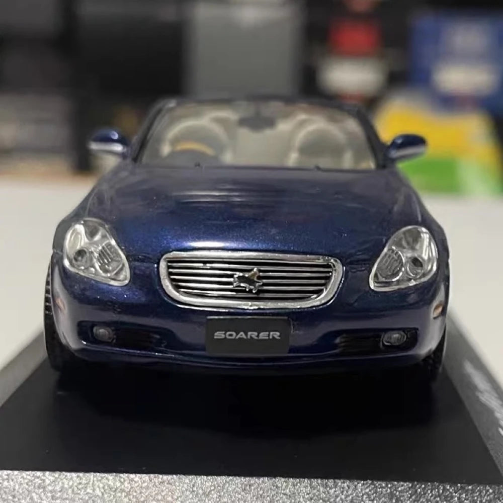 [Kyosho] 1:43 Toyota 2001 Soarer Convertible Z40 Blue Model Car Die-Cast