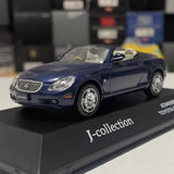 [Kyosho] 1:43 Toyota 2001 Soarer Convertible Z40 bleu voiture miniature Die-Cast