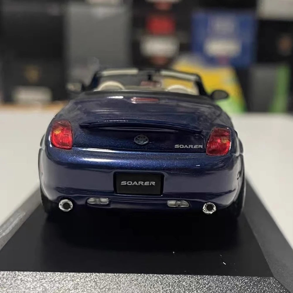 [Kyosho] 1:43 Toyota 2001 Soarer Convertible Z40 Blue Model Car Die-Cast