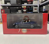 [Kyosho] 1:43 Toyota 2001 Soarer Convertible Z40 bleu voiture miniature Die-Cast