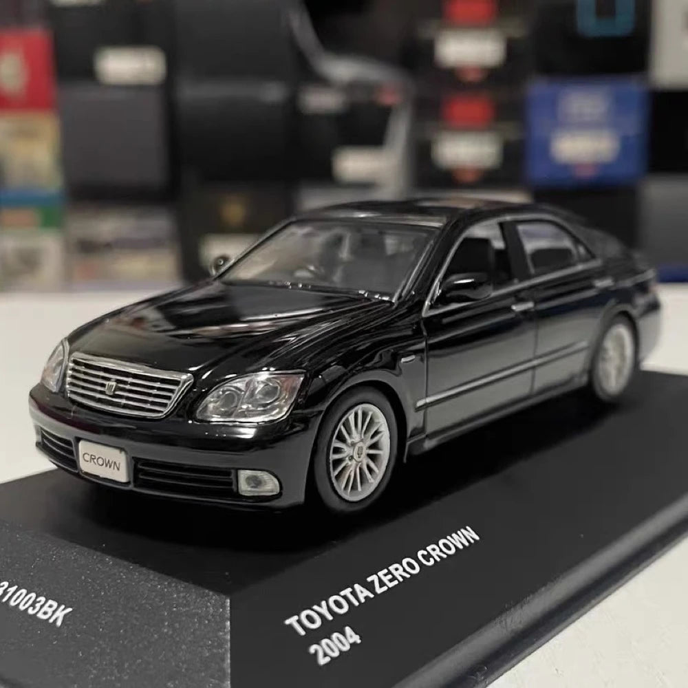 [Kyosho] 1:43 Toyota 2004 Crown S180 Black Model Car Die-Cast