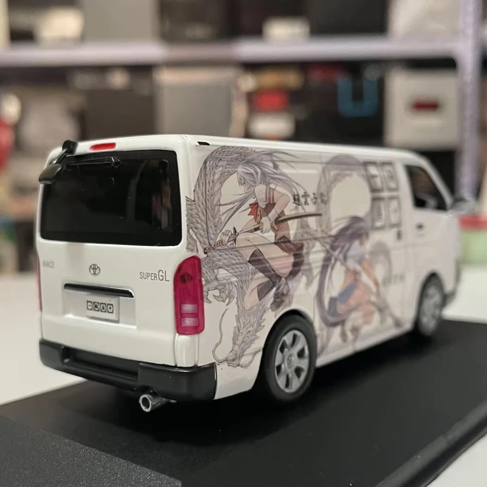 [Kyosho] 1:43 Toyota 2004 Hiace H200 blanc voiture miniature Die-Cast