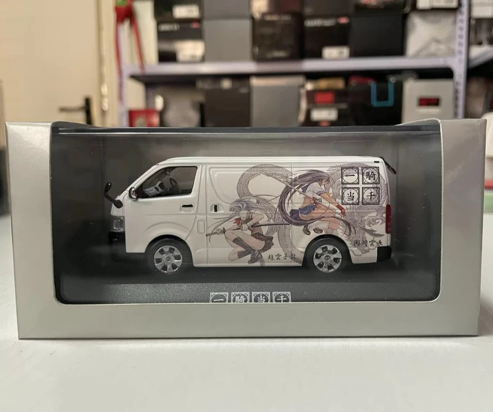 [Kyosho] 1:43 Toyota 2004 Hiace H200 blanc voiture miniature Die-Cast