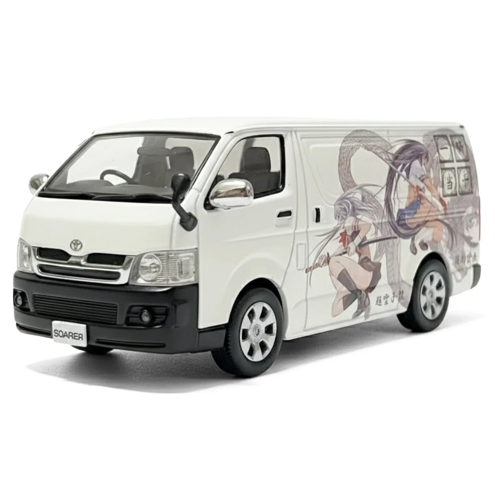 [Kyosho] 1:43 Toyota 2004 Hiace H200 blanc voiture miniature Die-Cast