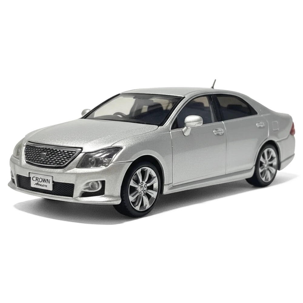 [Kyosho] 1:43 Toyota 2008 Crown Athlete S200 Silver Model Car Die-Cast