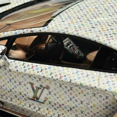 LBWK Lamborghini 2011 Aventador LB-Works Irisoivan LV värityksen 1:18 – keräilyhartsimalli