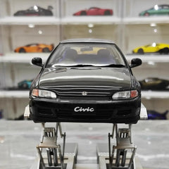 [LCD] 1:18 Honda 1991 Civic EG6 SiR Black Model Car Die-Cast