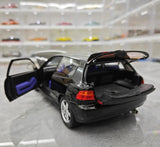 [LCD] 1:18 Honda 1991 Civic EG6 SiR ブラック モデルカー Die-Cast