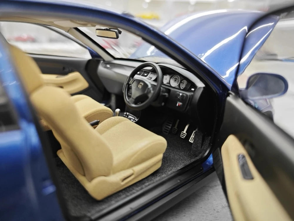 [LCD] 1:18 Honda 1991 Civic EG6 SiR bleu voiture miniature Die-Cast