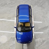 [LCD] 1:18 Honda 1991 Civic EG6 SiR Blue Model Car Die-Cast