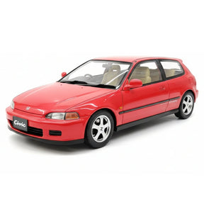 [LCD] 1:18 Honda 1991 Civic EG6 SiR レッド モデルカー Die-Cast
