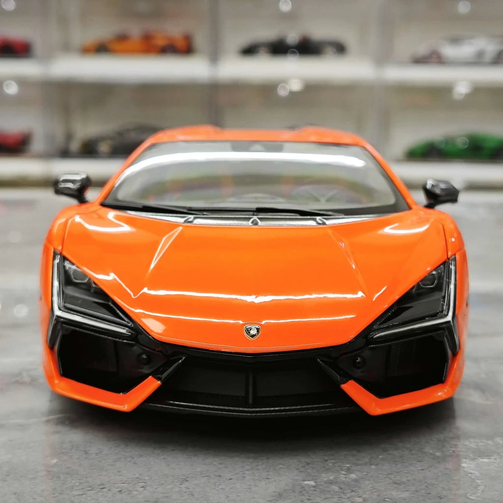 [LCD] 1:18 Lamborghini 2024 Revuelto Orange Model Car Die-Cast
